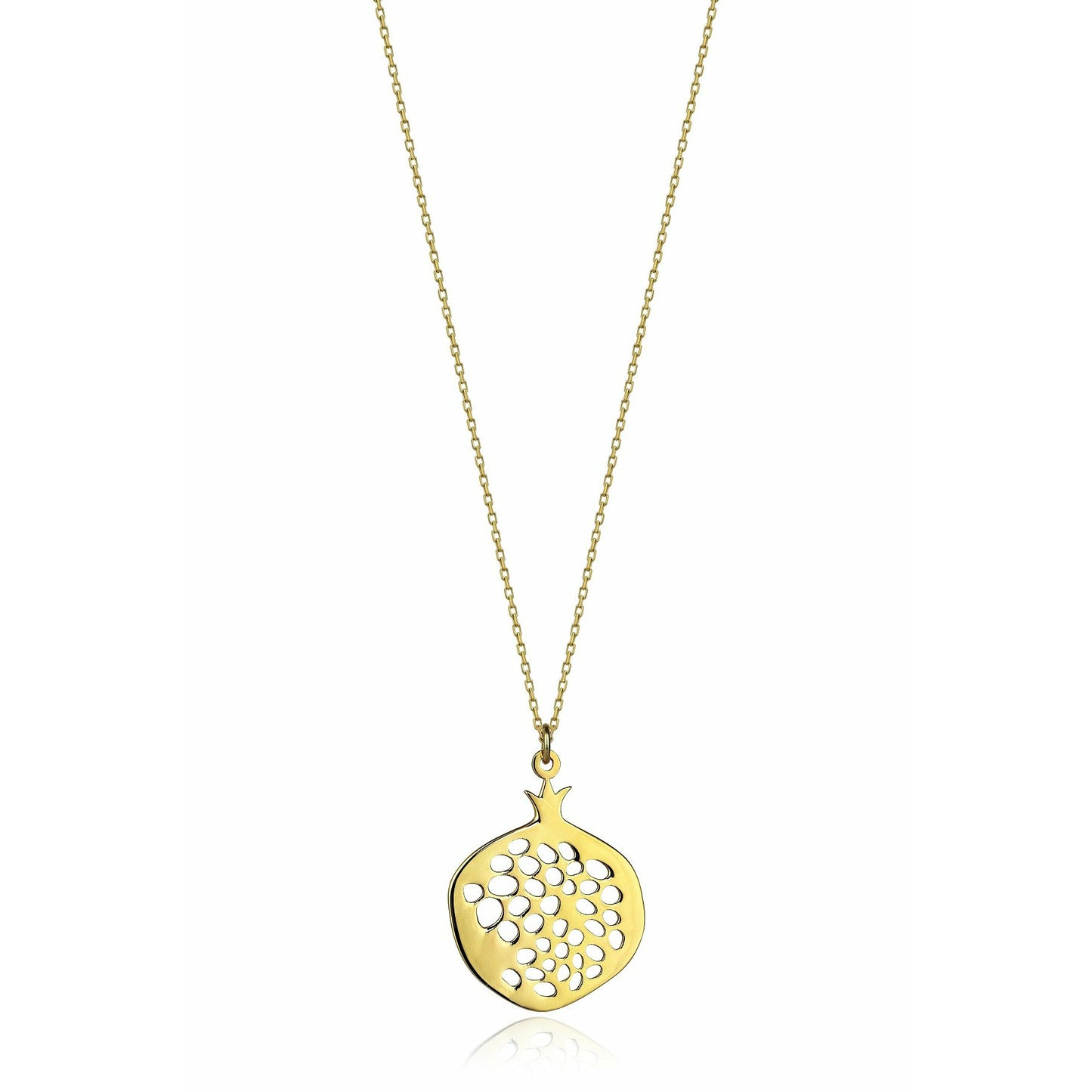 Special Design Gift 14K Gold Pomegranate Seed Necklace