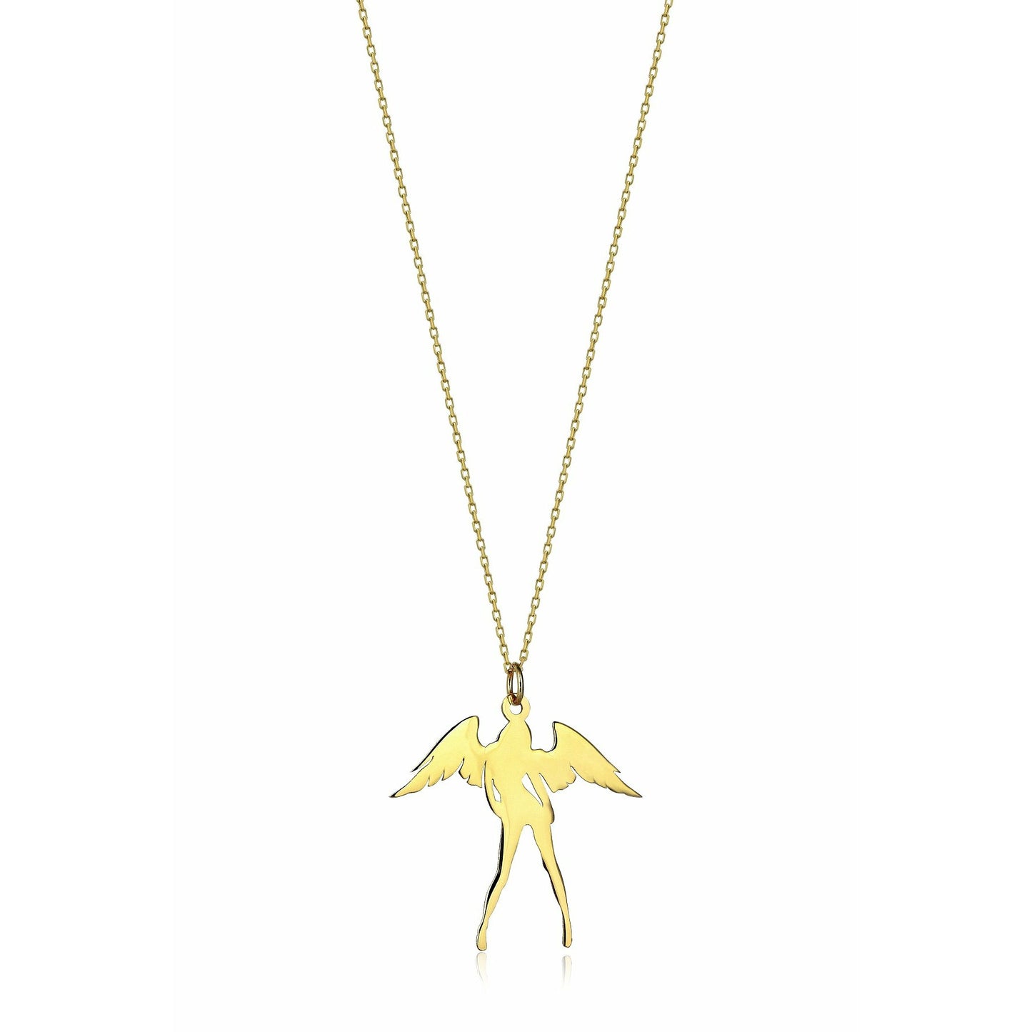 Special Design Gift 14k Gold Angel Girl